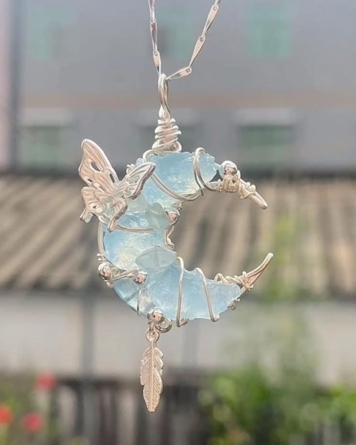 Blue Moon Necklace